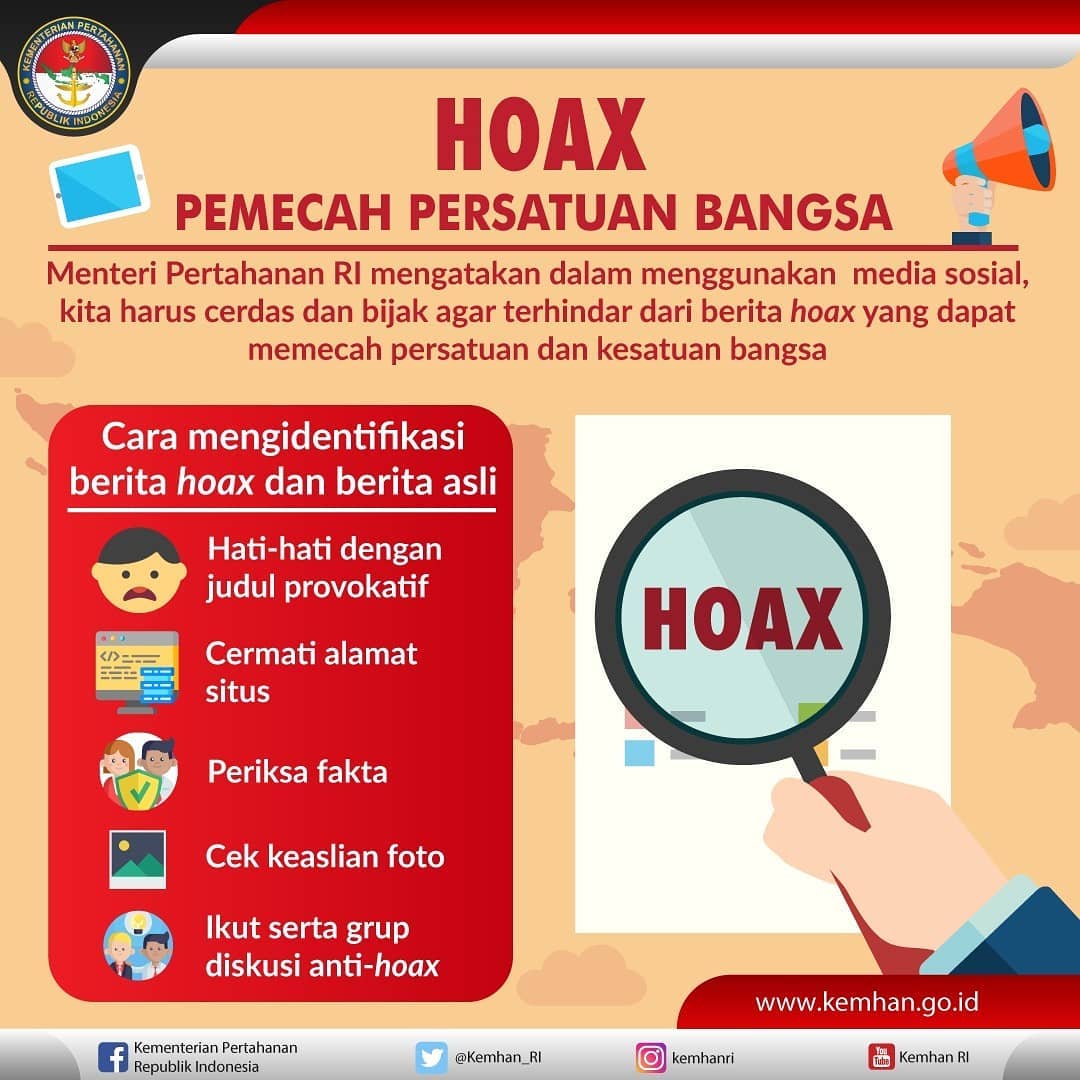 Hoax, Pemecah Persatuan Bangsa - 20190324